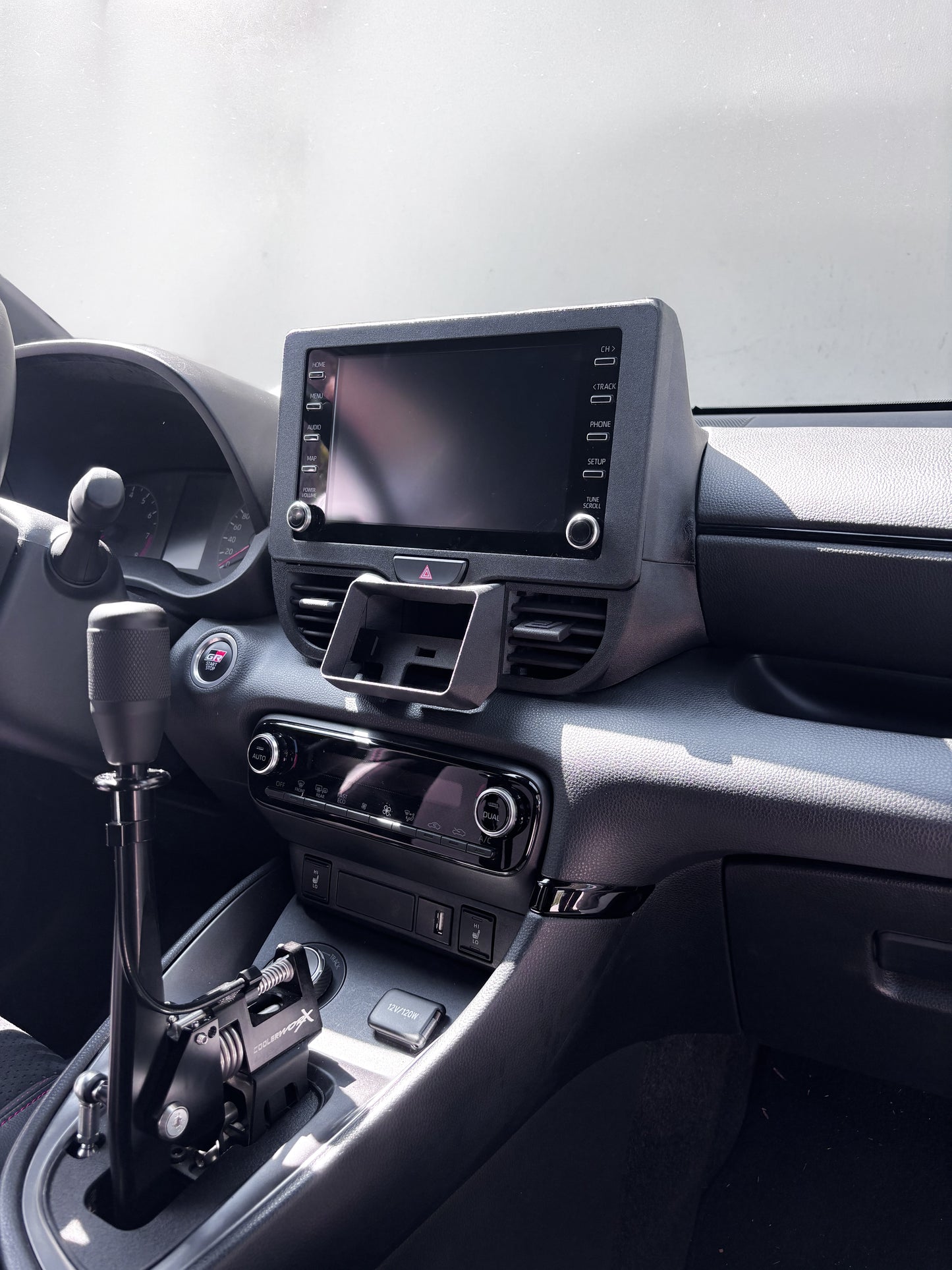 ABBASSA SCHERMO YARIS GR MK1 + CANCHECKED - NERO