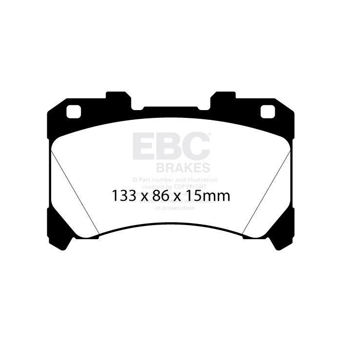 EBC – DP82430RPX - Pastiglie Freno Racing RP-X – FRONT