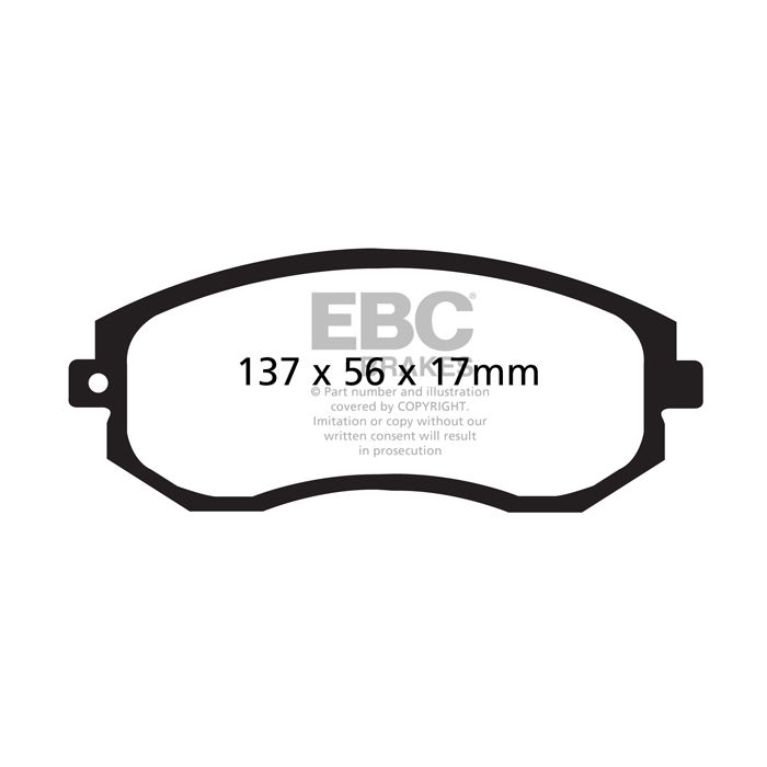 EBC – DP21884 - Pastiglie Freno GreenStuff 2000 Series (R90) – FRONT