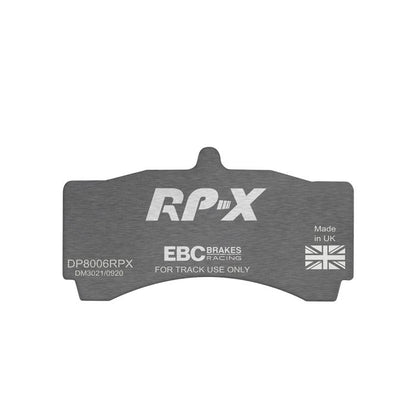 EBC – DP8006RPX - Pastiglie Freno Racing RP-X – FRONT