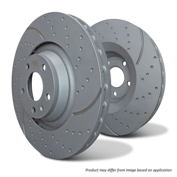 EBC – GD1977 - Dischi Freno Baffati e Puntati Turbo Groove GD (300mm) – REAR