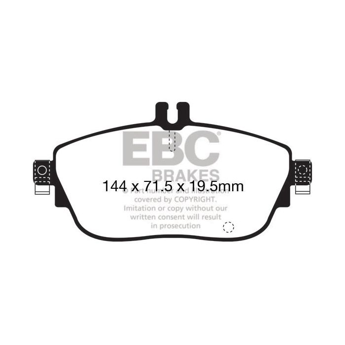 EBC – DPX2165 - Pastiglie Freno Ultimax Qualità OE – FRONT