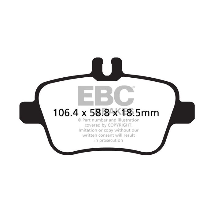 EBC – DP22157 - Pastiglie Freno Greenstuff 2000 Series – REAR