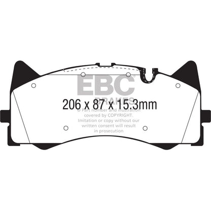 EBC – DP52298NDX - Pastiglie Freno Bluestuff NDX Endurance – FRONT