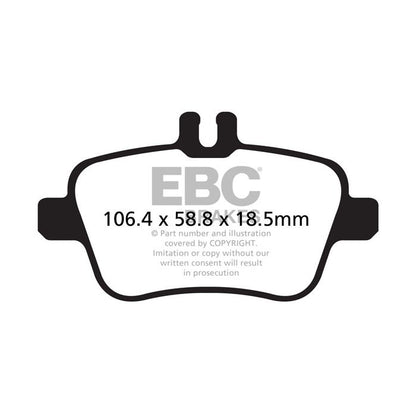 EBC – DP32157C - RedStuff Ceramic Super Street Brake Pads – REAR