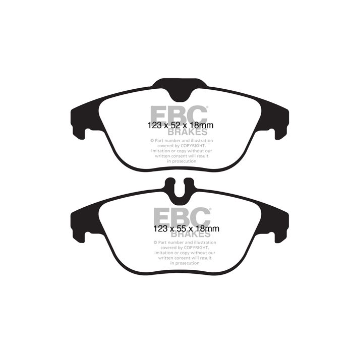 EBC – DP31990C - Pastiglie Freno RedStuff Ceramic Super Street – REAR