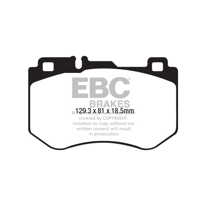 EBC – DP42209R - Pastiglie Freno Yellowstuff Ultimate Street – FRONT