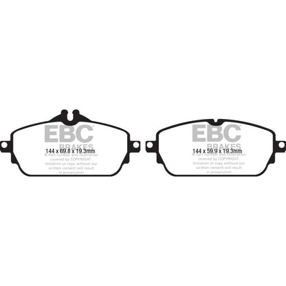 EBC – DP32208C - Pastiglie Freno RedStuff Ceramic Super Street – REAR