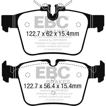 EBC – DP32215C - Pastiglie Freno RedStuff Ceramic Super Street – REAR